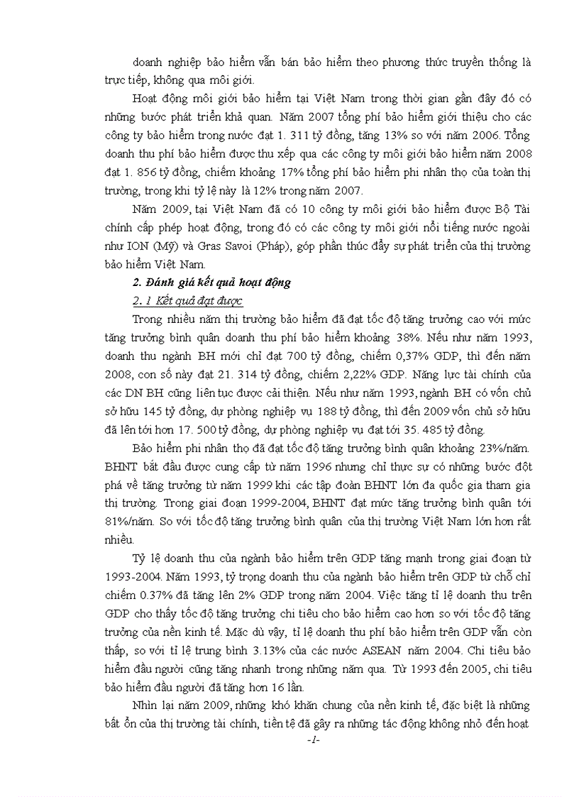 image for page Thị trường bảo hiểm Việt Nam và công tác phát triển nguồn nhân lực của các doanh nghiệp bảo hiểm