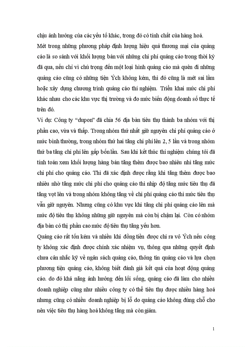 image for page Hoạt động quảng cáo đối với các doanh nghiệp kinh doanh trong nền kinh tế thị trường 1