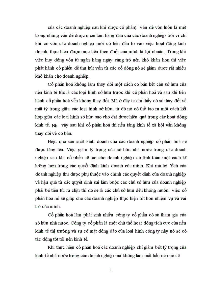 image for page Sự cần thiết của việc cổ phần hoá các NHTMQD Việt Nam