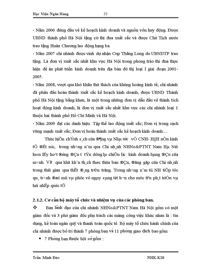 image for page Giải pháp nâng cao chất lượng tín dụng tại chi nhánh Nam Hà Nội Ngân hàng nông nghiệp và phát triển nông thôn 1