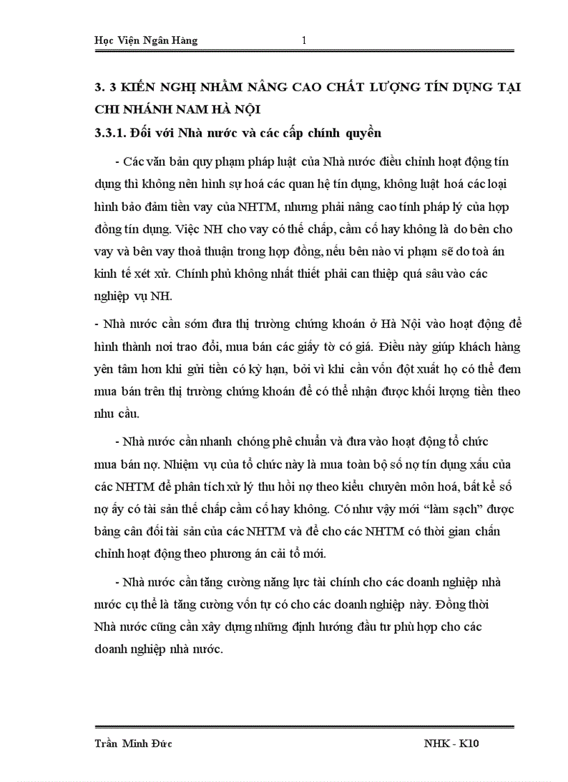image for page Giải pháp nâng cao chất lượng tín dụng tại chi nhánh Nam Hà Nội Ngân hàng nông nghiệp và phát triển nông thôn 1