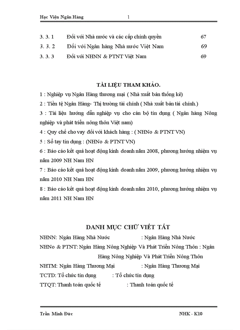 image for page Giải pháp nâng cao chất lượng tín dụng tại chi nhánh Nam Hà Nội Ngân hàng nông nghiệp và phát triển nông thôn 1