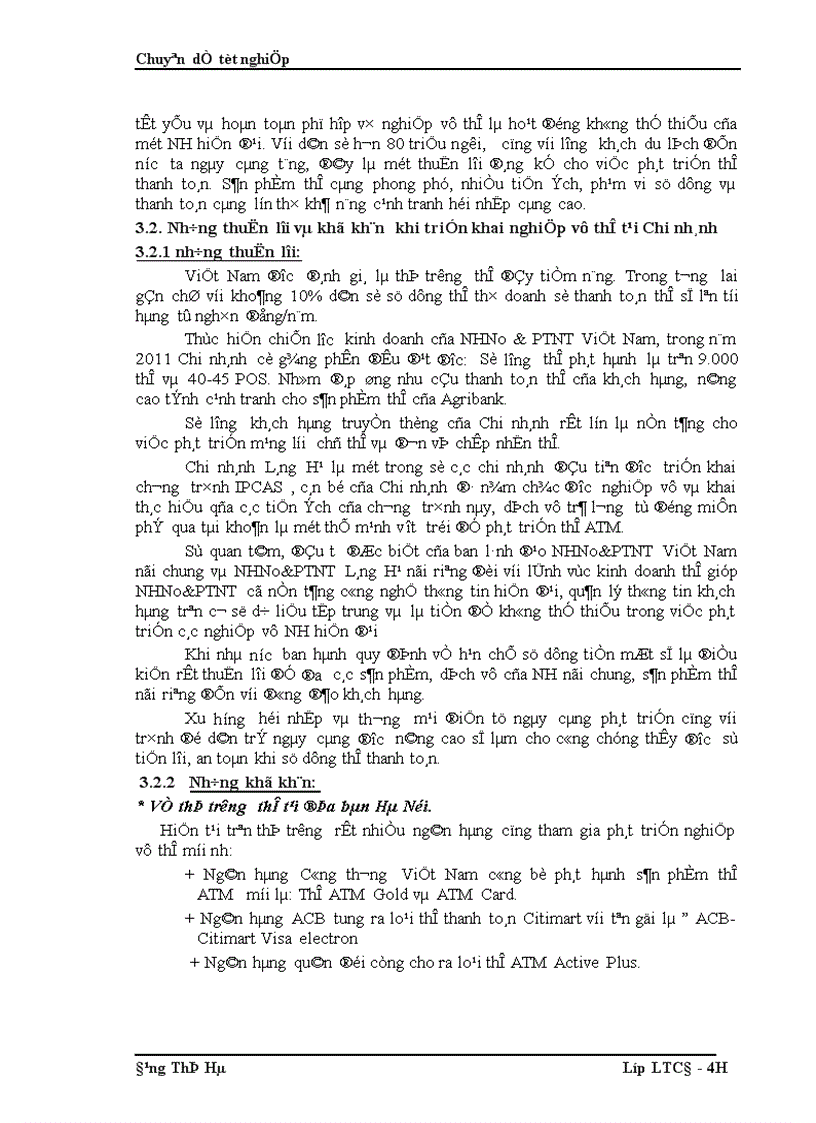 image for page Một số giải pháp nhằm hoàn thiện và phát triển dịch vụ thanh toán thẻ ngân hàng tại Chi nhánh Agribank 24 Láng Hạ Hà Nội 1