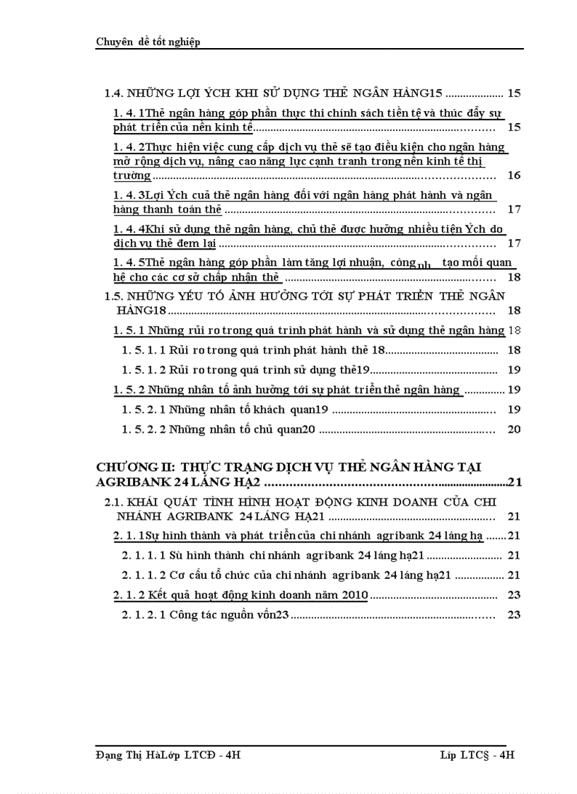 image for page Một số giải pháp nhằm hoàn thiện và phát triển dịch vụ thanh toán thẻ ngân hàng tại Chi nhánh Agribank 24 Láng Hạ Hà Nội 1