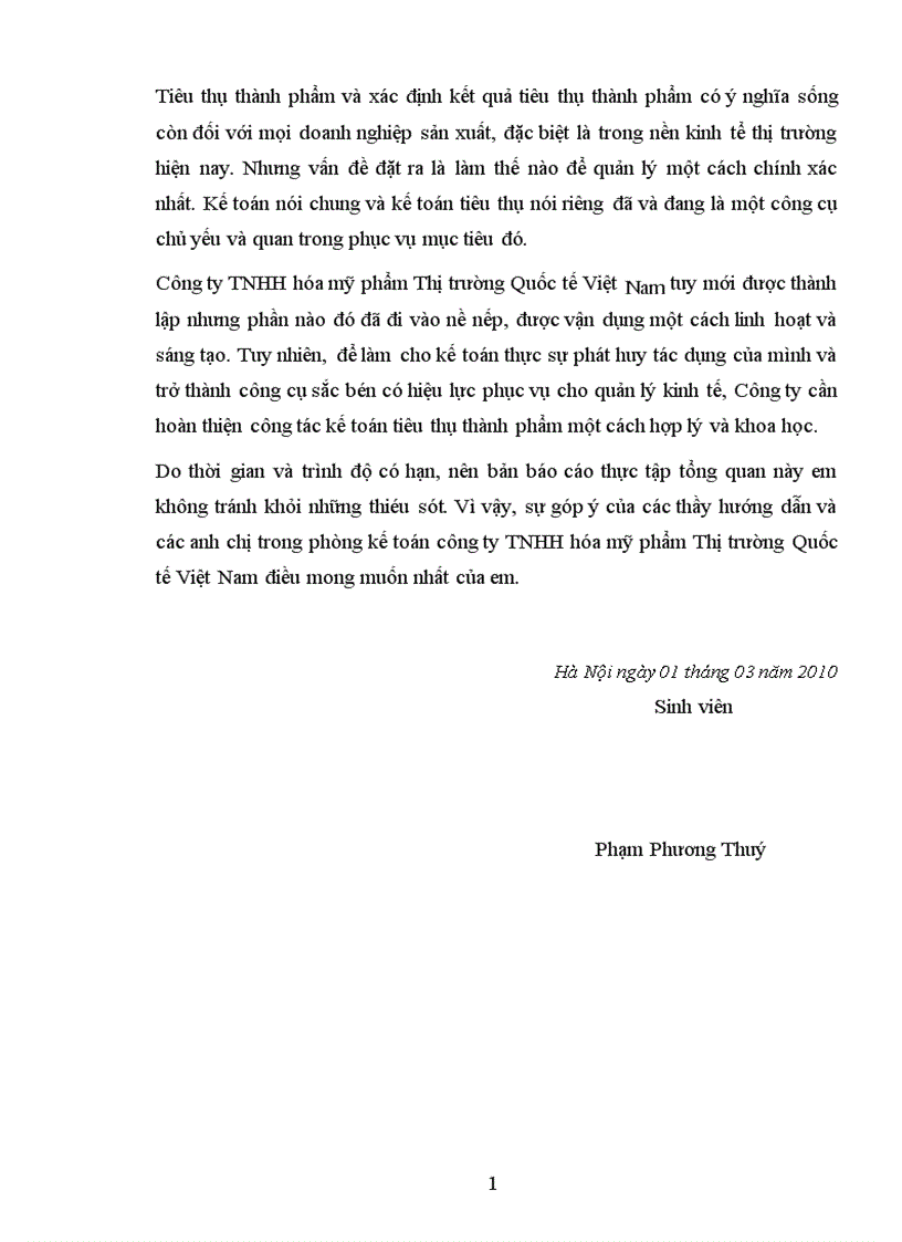 image for page báo cáo thực tập tổng hợp tại Công ty TNHH Thị trường Quốc Tế Việt Nam