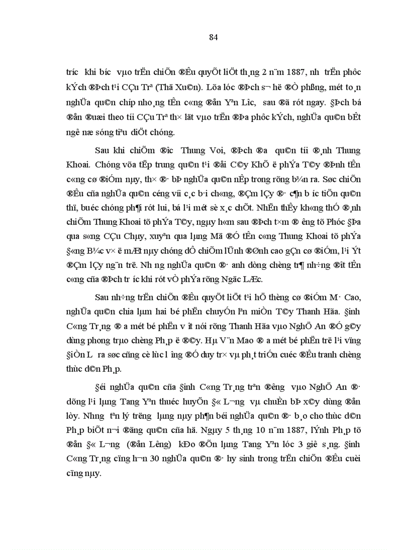 image for page Phong trào yêu nước chống Pháp của nhân dân Thanh Hóa cuối thế kỷ XIX 1885 1895 1