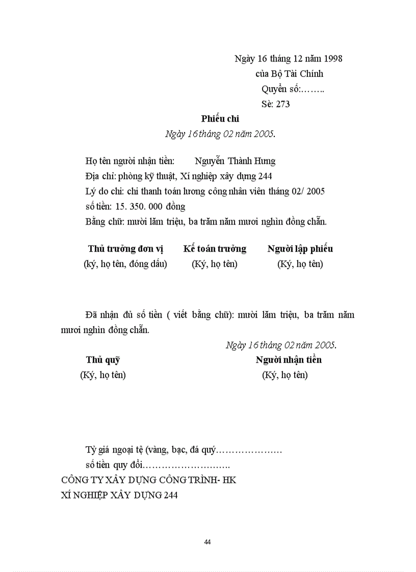 image for page Hạch toán tiền lương và các khoản trích theo lương tại Xí nghiệp xây dựng 244 1