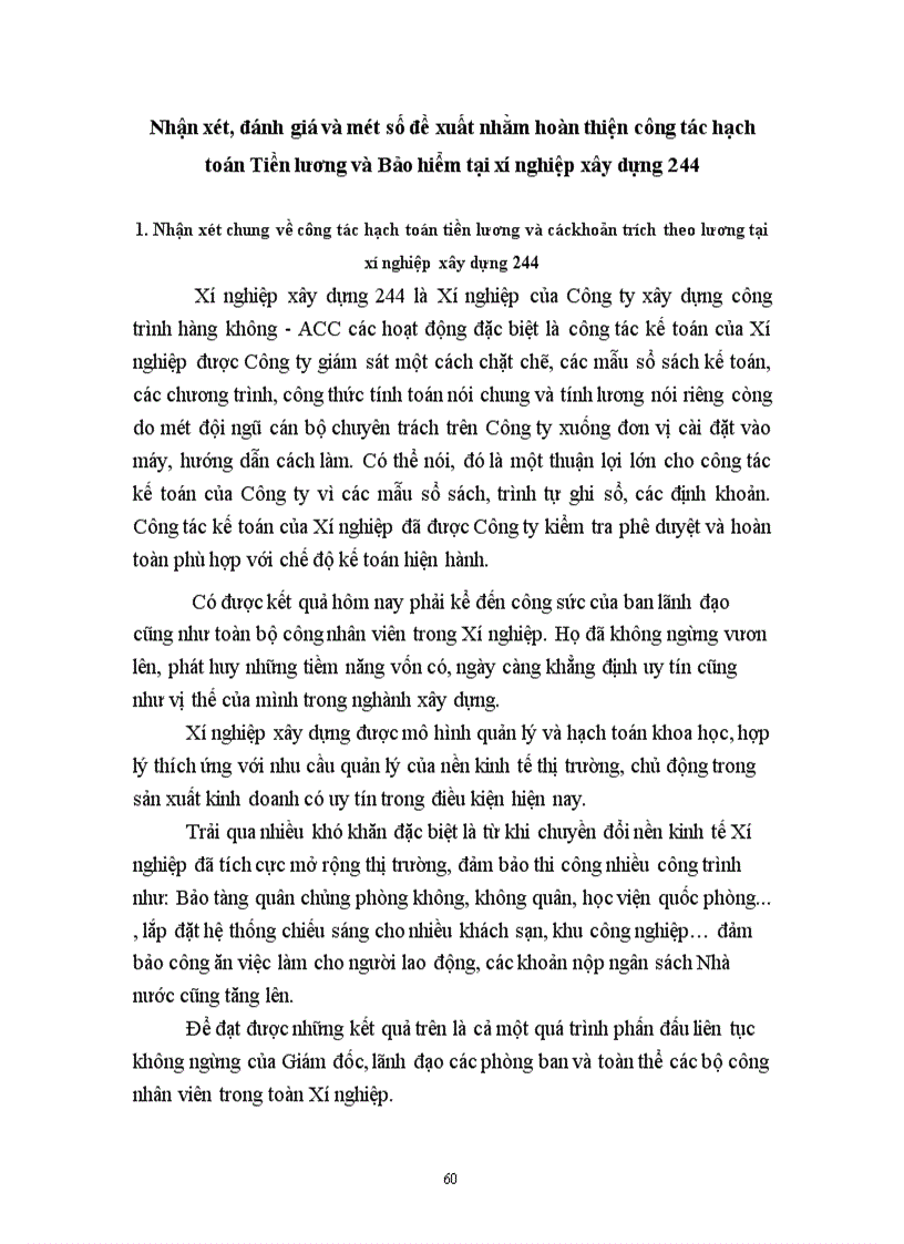 image for page Hạch toán tiền lương và các khoản trích theo lương tại Xí nghiệp xây dựng 244 1