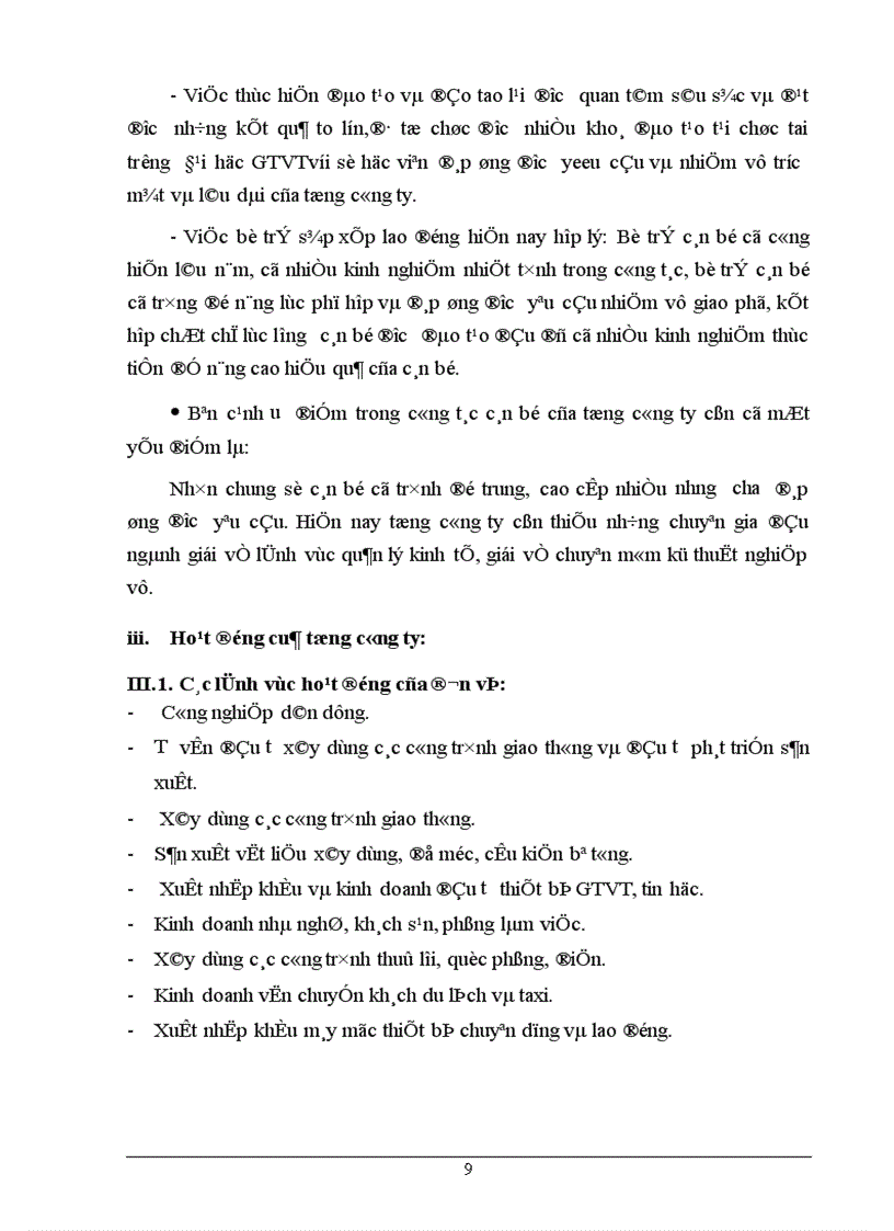 image for page Báo cáo thực tập tại Tổng công ty xây dựng công trình giao thông 8