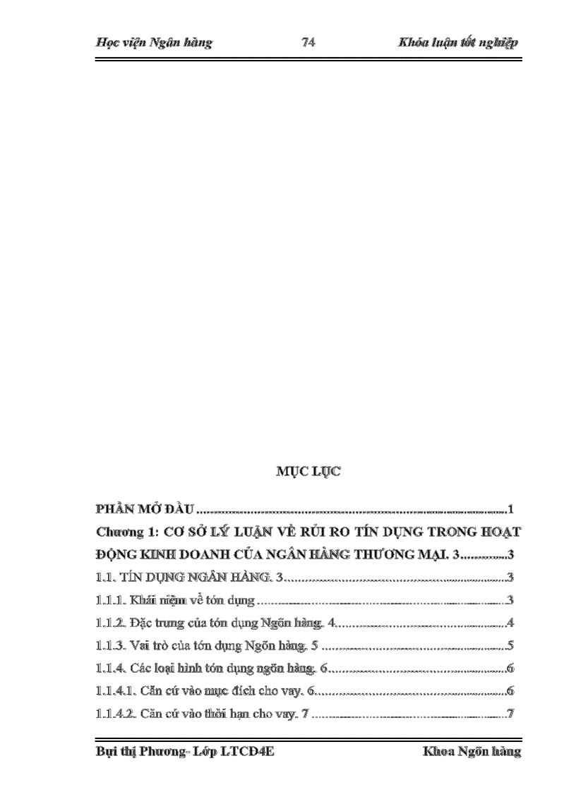image for page Giải pháp phòng ngừa hạn chế rủi ro tín dụng trong hoạt động kinh doanh tại Ngân hàng Thương mại cổ phần Công Thương Thanh Hoá