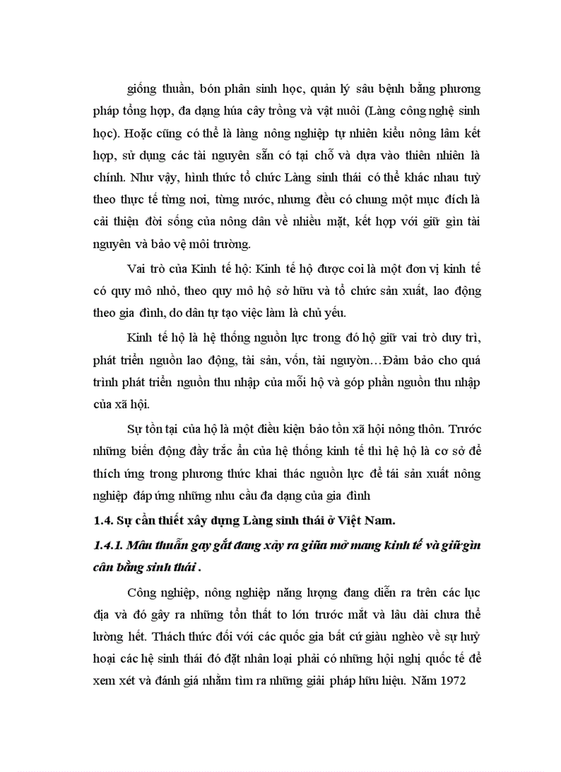 image for page Đánh giá hiệu quả của việc xây dựng mô hình làng sinh thái trên hệ sinh thái kém bền vững tại vùng đất úng ngập nước ngọt thuộc xã Phú Điền huyện Nam Sách tỉnh Hải Dương