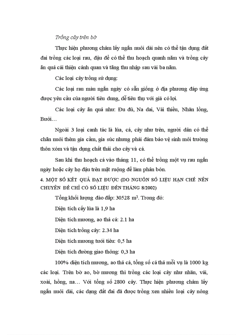 image for page Đánh giá hiệu quả của việc xây dựng mô hình làng sinh thái trên hệ sinh thái kém bền vững tại vùng đất úng ngập nước ngọt thuộc xã Phú Điền huyện Nam Sách tỉnh Hải Dương