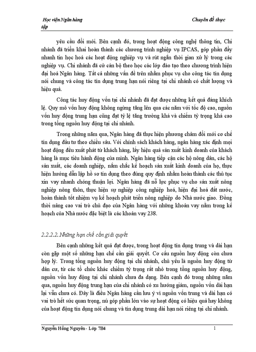 image for page Giải pháp nâng cao chất lượng tín dụng trung và dài hạn tại NHNo PTNT huyện Sóc Sơn 1