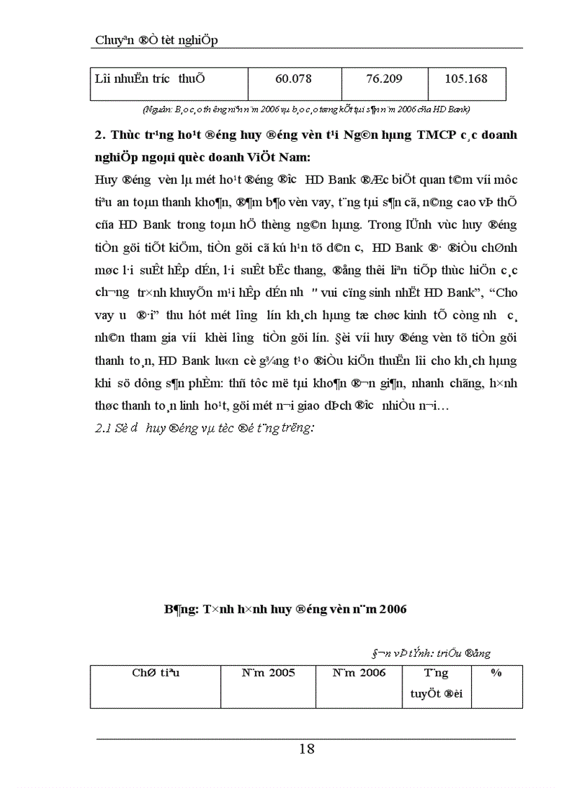 image for page Giải pháp nâng cao hiệu quả hoạt động huy động vốn tại ngân hàng thương mại cổ phần phát triển Nhà TPHCM HD Bank