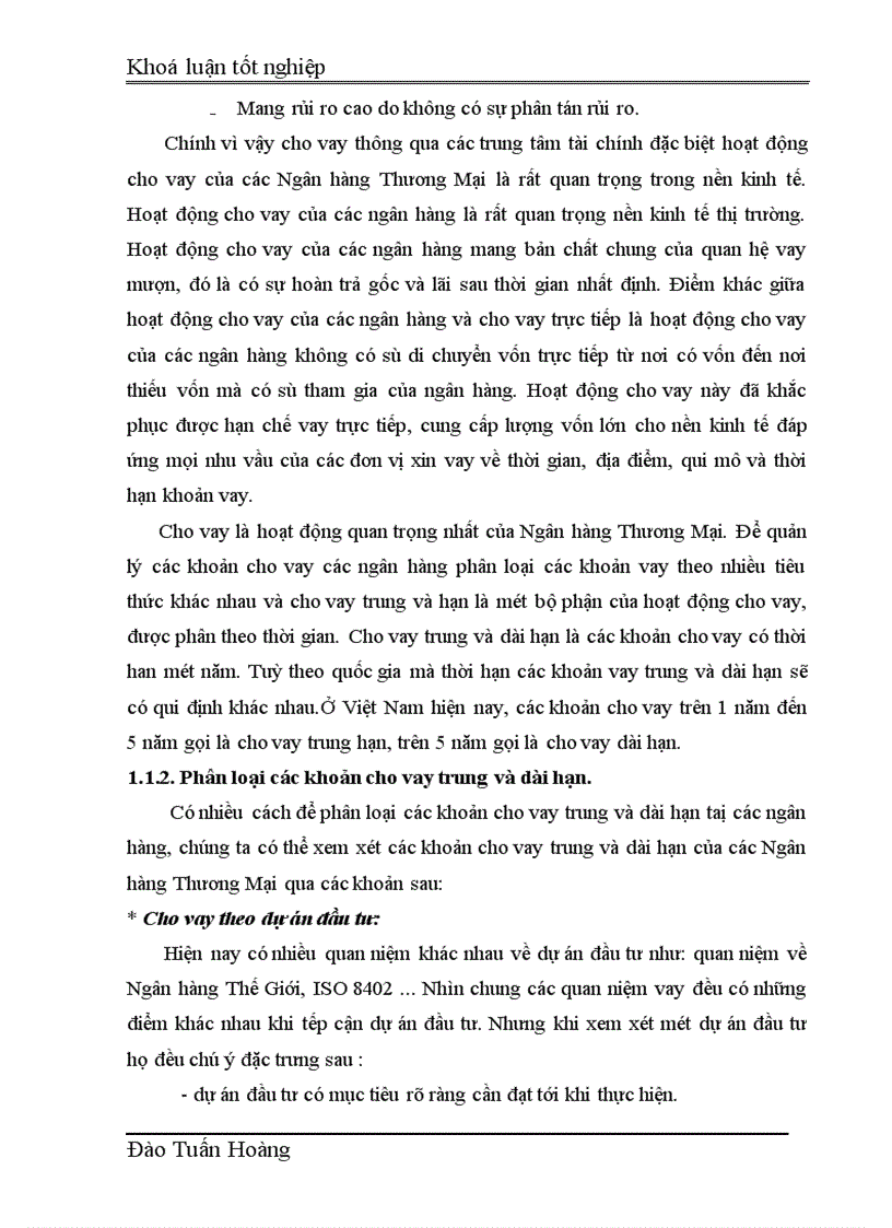 image for page Giải pháp nâng cao chất lượng cho vay trung và dài hạn tại Chi nhánh Ngân hàng Công thương khu vực Chương Dương 1