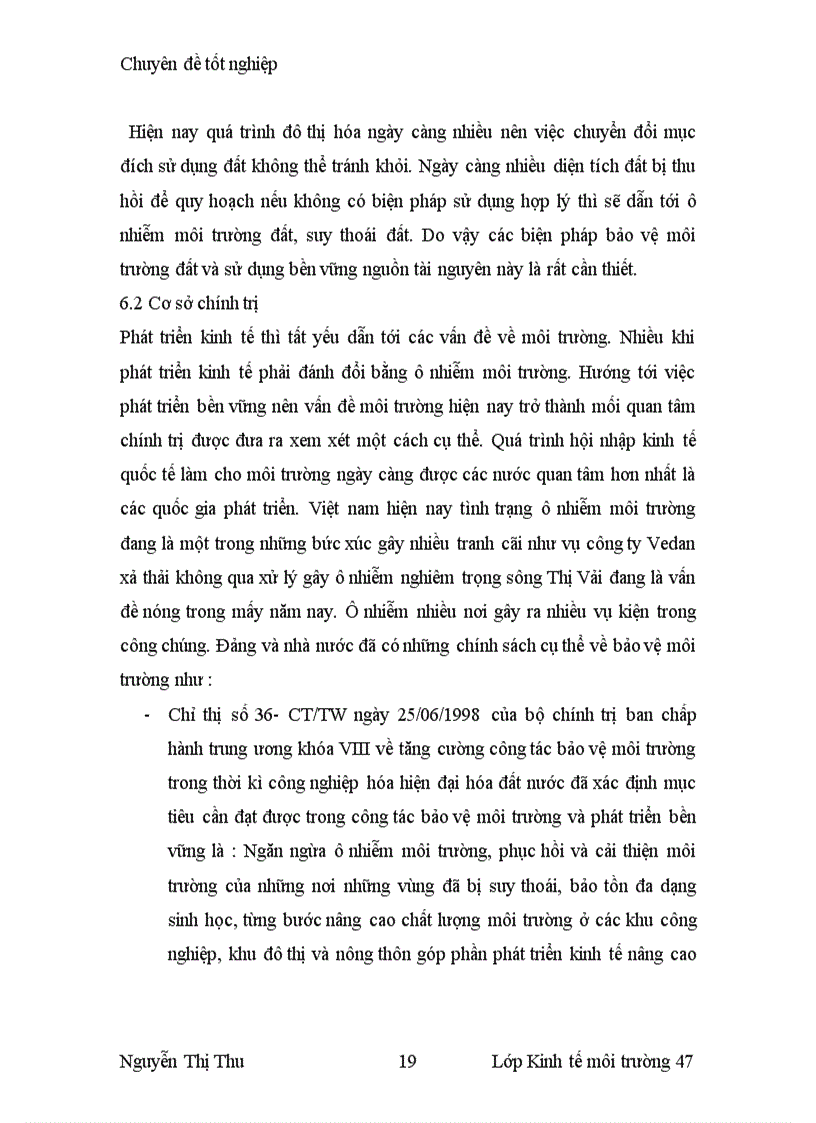 image for page Đánh giá các vấn đề môi trường trong dự án thí điểm quy hoạch sử dụng đất có lồng ghép các yếu tố bảo vệ môi trường ở huyện Nhơn Trạch tỉnh Đồng Nai