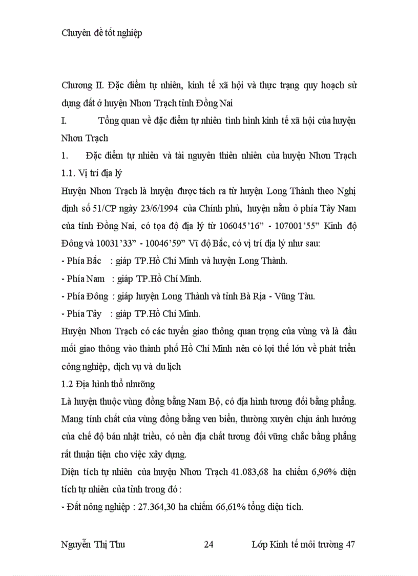 image for page Đánh giá các vấn đề môi trường trong dự án thí điểm quy hoạch sử dụng đất có lồng ghép các yếu tố bảo vệ môi trường ở huyện Nhơn Trạch tỉnh Đồng Nai