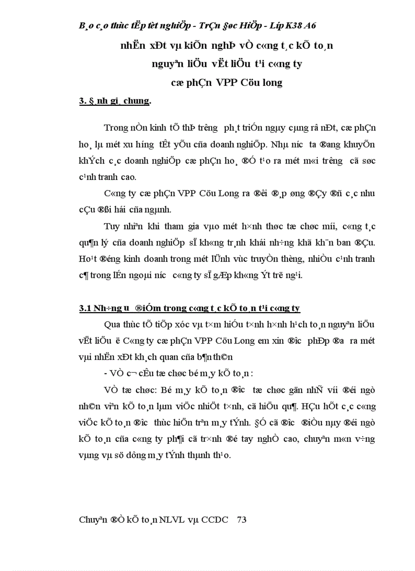 image for page Kế toán nguyên liệu vật liệu tại công ty cổ phần VPP Cửu Long 1