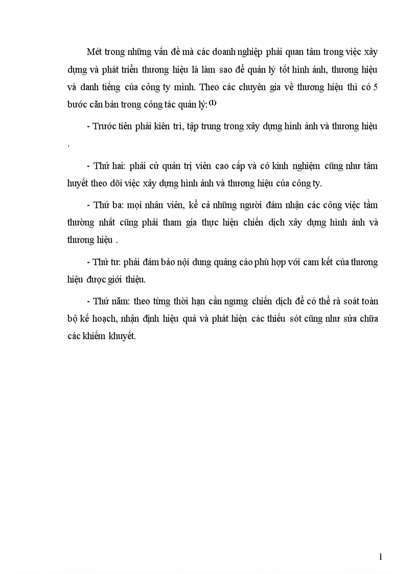 image for page Kinh nghiệm của các doanh nghiệp Việt Nam về xây dựng và phát triển thương hiệu