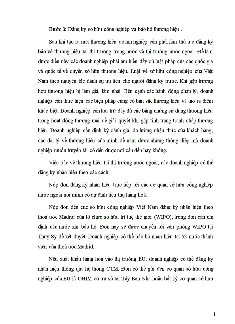 image for page Kinh nghiệm của các doanh nghiệp Việt Nam về xây dựng và phát triển thương hiệu