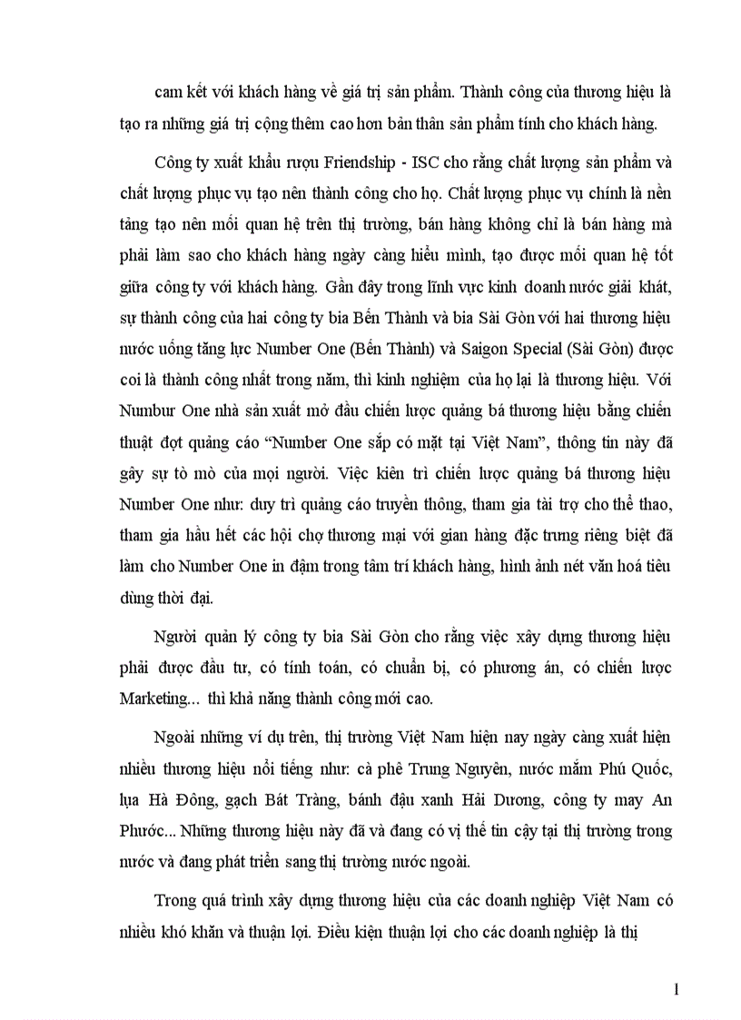 image for page Kinh nghiệm của các doanh nghiệp Việt Nam về xây dựng và phát triển thương hiệu