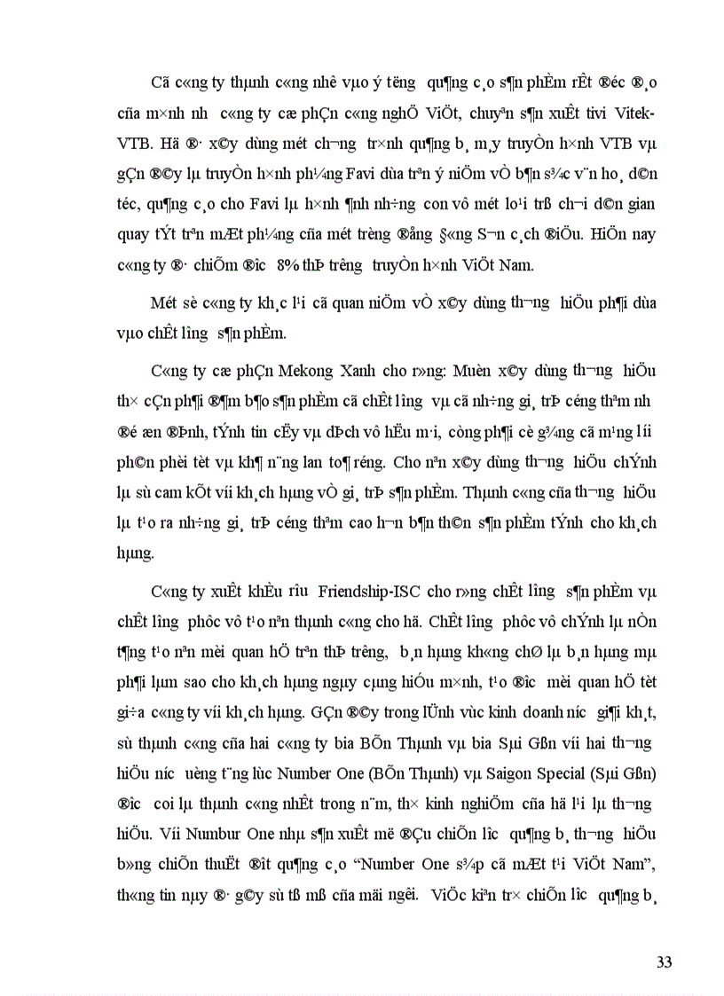 image for page Kinh nghiệm của các doanh nghiệp Việt Nam về xây dựng và phát triển thương hiệu