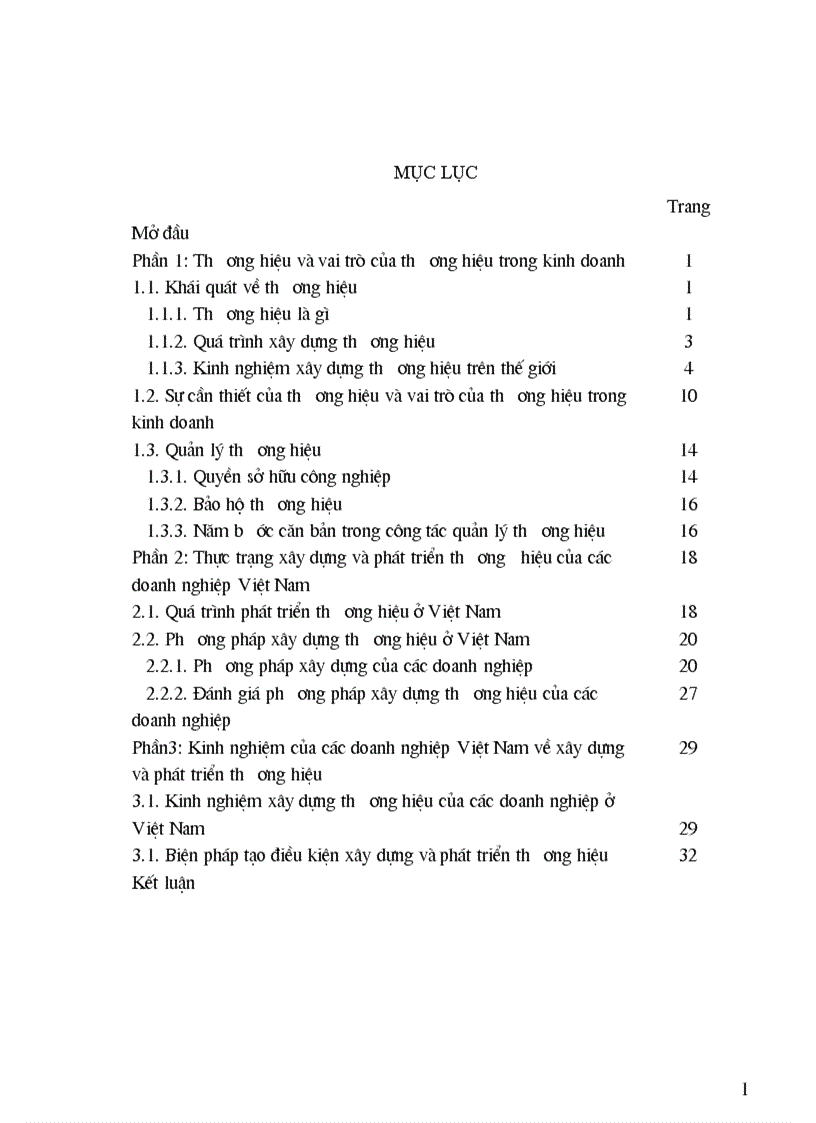 image for page Kinh nghiệm của các doanh nghiệp Việt Nam về xây dựng và phát triển thương hiệu