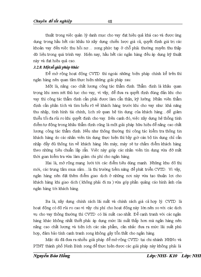 image for page Mở rộng cho vay tiêu dùng tại NHNo PTNT thành phố Ninh Bình