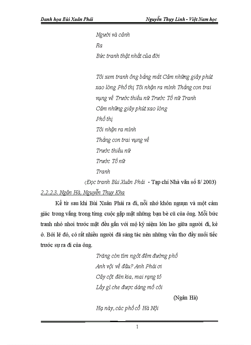image for page Danh họa Bùi Xuân Phái 1