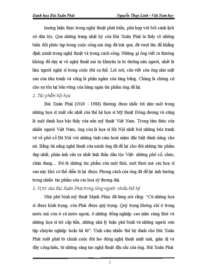 image for page Danh họa Bùi Xuân Phái 1