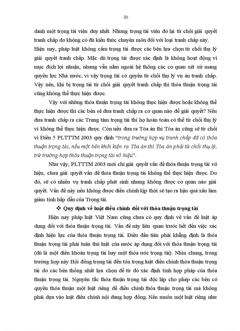 image for page Một số vấn đề lý luận và thực tiễn về thỏa thuận trọng tài đối với giải quyết tranh chấp thương mại tại Việt Nam 1