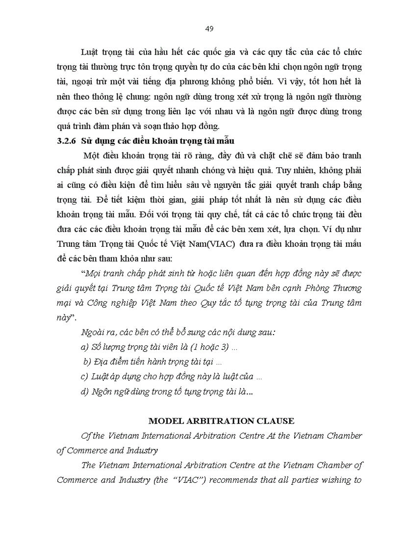 image for page Một số vấn đề lý luận và thực tiễn về thỏa thuận trọng tài đối với giải quyết tranh chấp thương mại tại Việt Nam 1