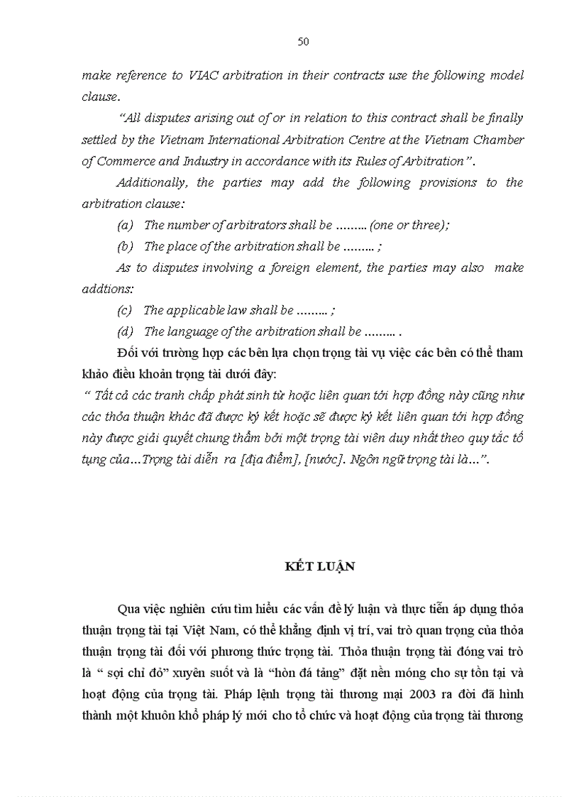 image for page Một số vấn đề lý luận và thực tiễn về thỏa thuận trọng tài đối với giải quyết tranh chấp thương mại tại Việt Nam 1