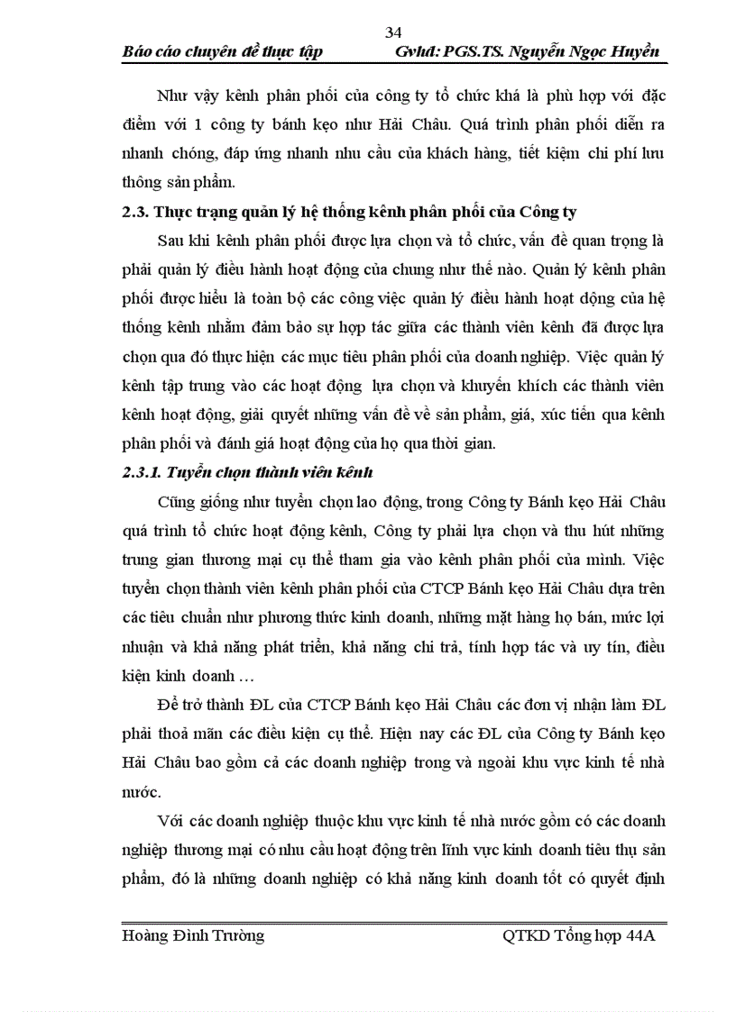 image for page Hoàn thiện quản lý và tổ chức hệ thống kênh phân phối của CTCP Bánh kẹo Hải Châu 1