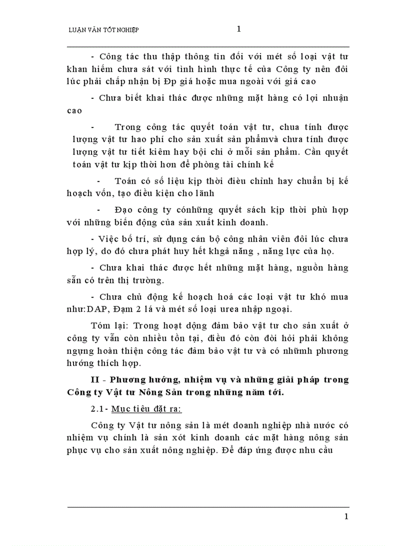 image for page Nâng cao hiệu quả Quản lý vật tư ở Công ty vật tư Nông sản
