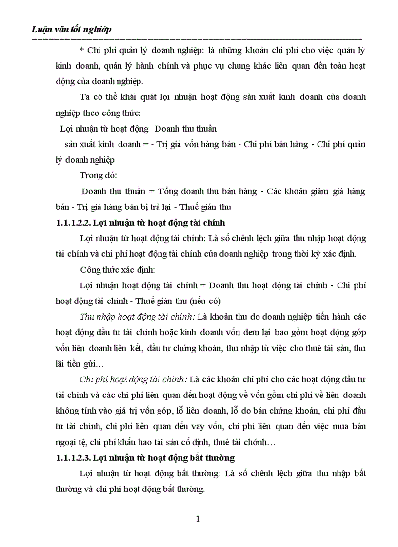 image for page Lợi nhuận và các giải pháp góp phần tăng lợi nhuận tại Công ty cổ phần phát triển công nghệ nông thôn 1