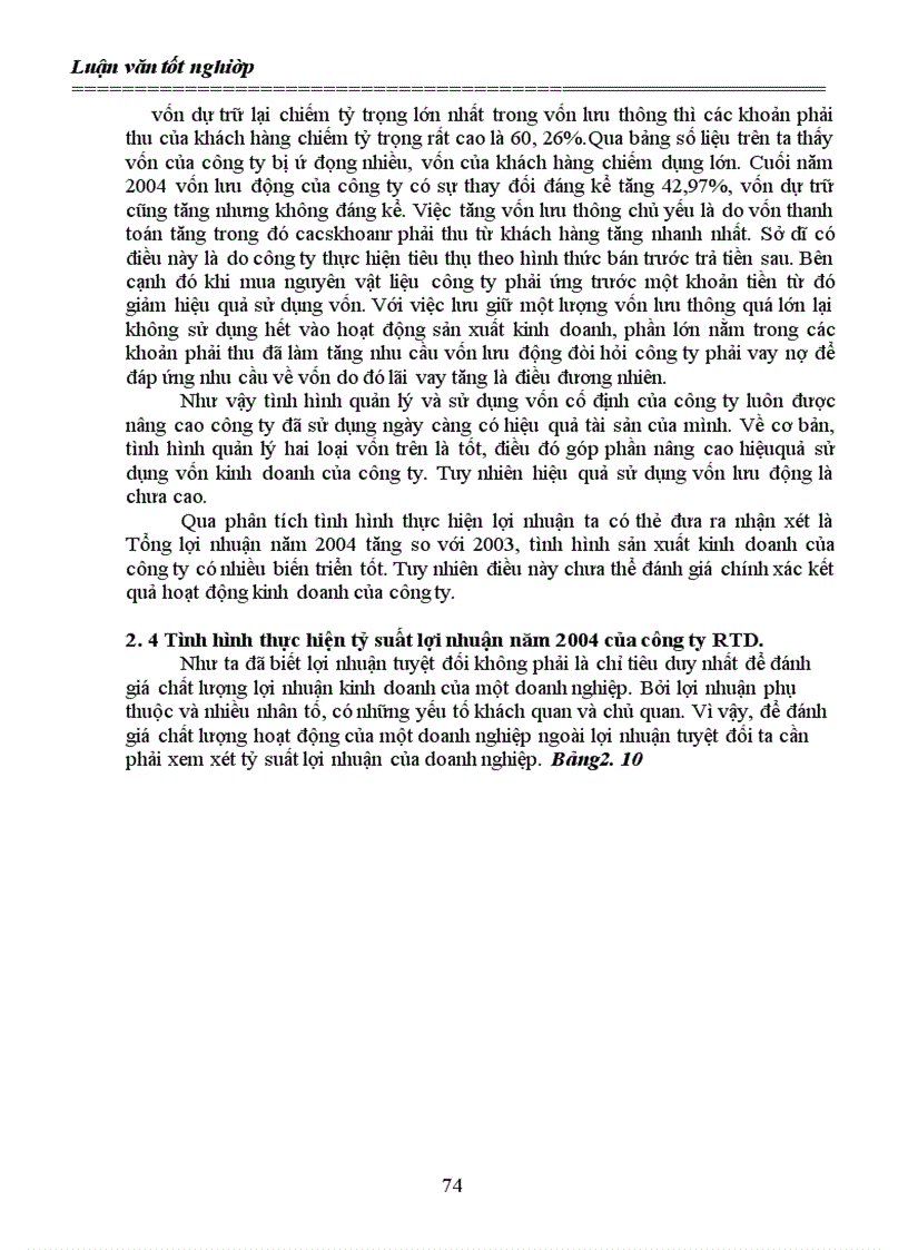 image for page Lợi nhuận và các giải pháp góp phần tăng lợi nhuận tại Công ty cổ phần phát triển công nghệ nông thôn 1