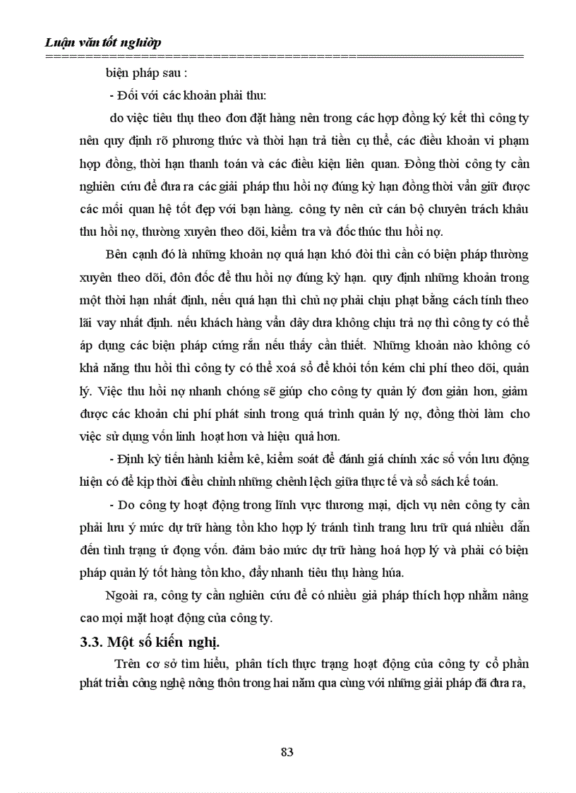 image for page Lợi nhuận và các giải pháp góp phần tăng lợi nhuận tại Công ty cổ phần phát triển công nghệ nông thôn 1