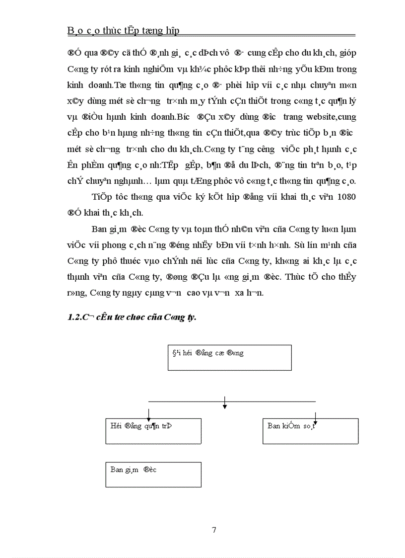 image for page Báo cáo thực tập tại Công ty cổ phần Phát triển Thương mại và Du lịch quốc tế Ngôi Sao