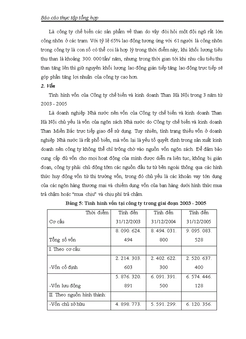image for page Các hoạt động quản trị nhân lực tại Công ty chế biến và kinh doanh Than Hà Nội