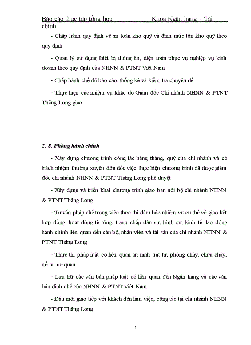image for page Khái quát chung về quá trình hình thành và phát triển của Ngân hàng Nông nghiệp và phát triển nông thôn chi nhánh Thăng Long