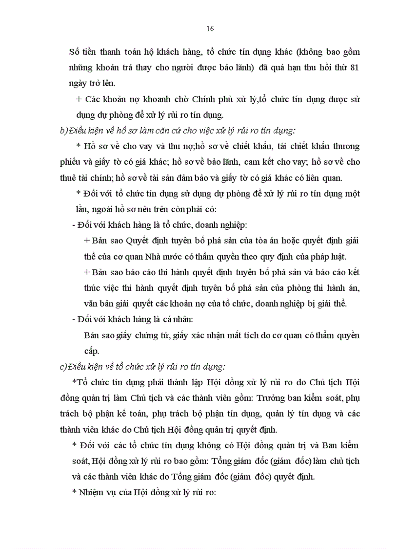 image for page Kế toán trích lập và sử dụng dự phòng để xử lý rủi ro tín dụng tại Ngân hàng Hàng Hải Việt Nam Phòng GD Hồ Tây