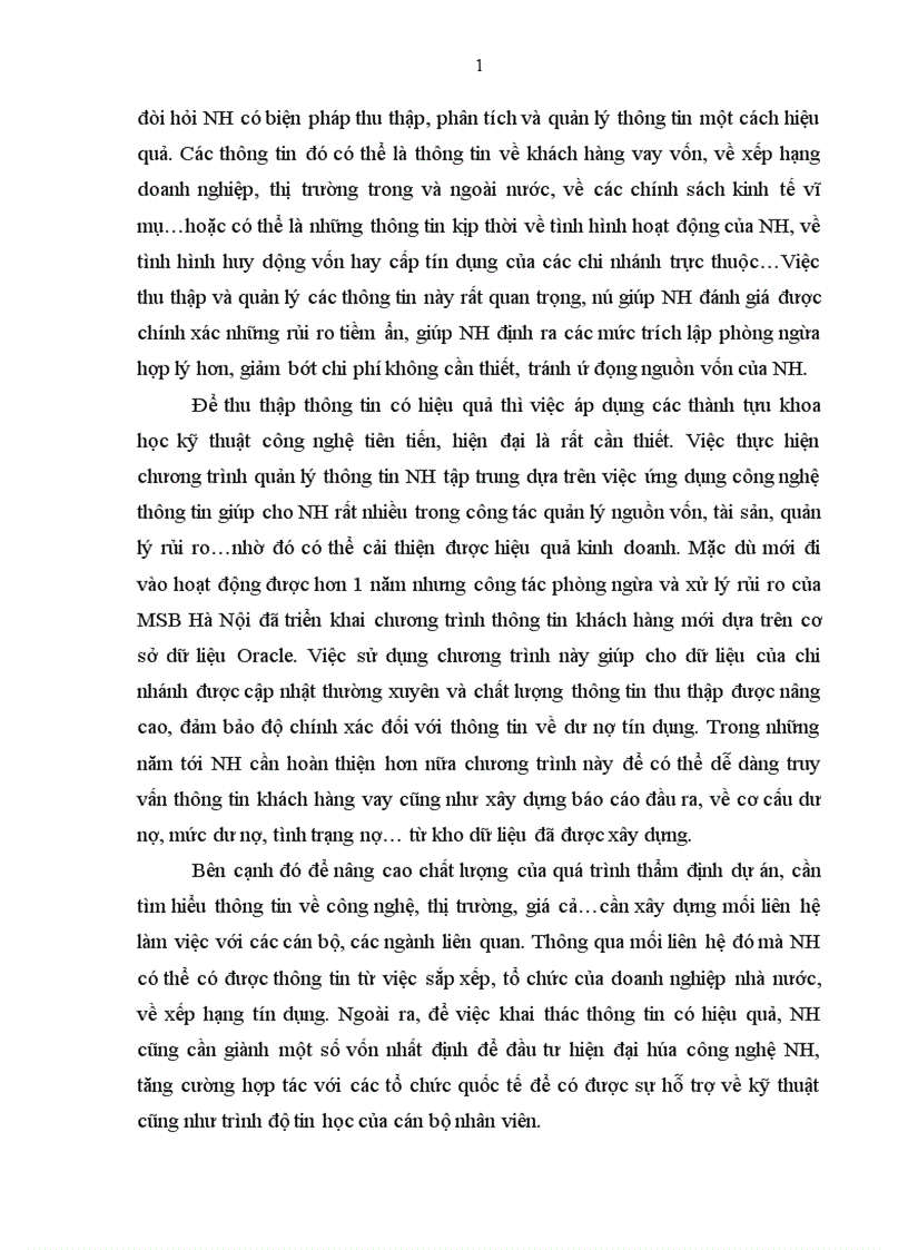 image for page Kế toán trích lập và sử dụng dự phòng để xử lý rủi ro tín dụng tại Ngân hàng Hàng Hải Việt Nam Phòng GD Hồ Tây