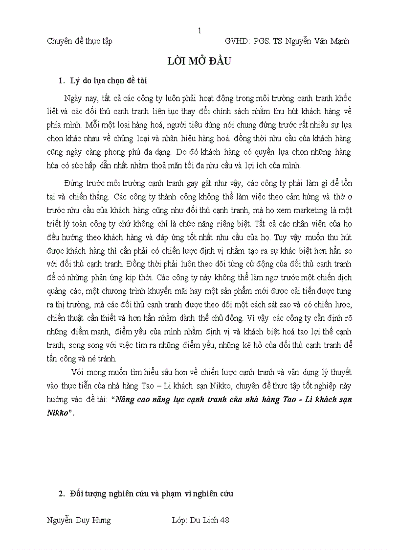 image for page Nâng cao năng lực cạnh tranh của nhà hàng Tao Li khách sạn Nikko 1