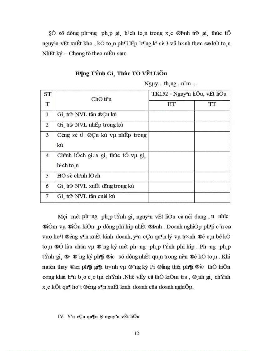 image for page Kế toán nguyên vật liệu vật liệu và công cụ dụng cụ tại Xí nghiệp 22 Công ty 22 BQP 1