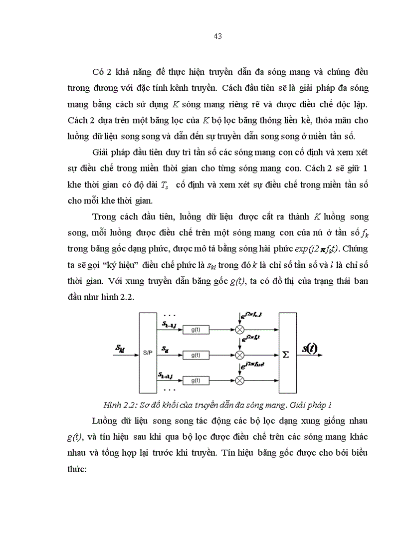 image for page Giải pháp kết hợp CDMA OFDM cho hệ thống thông tin di động