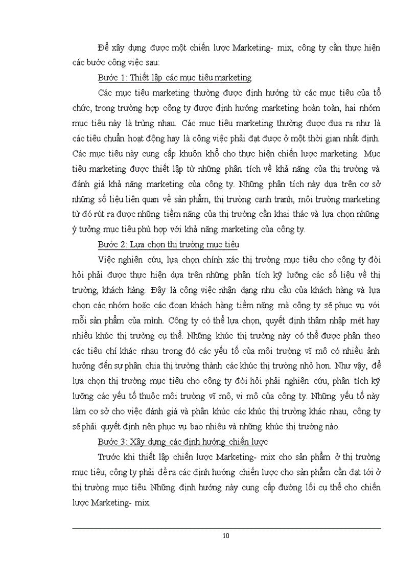 image for page Chiến lược Marketing mix với việc mở rộng thị trường của Công ty Kính Đáp Cầu Bắc Ninh 1