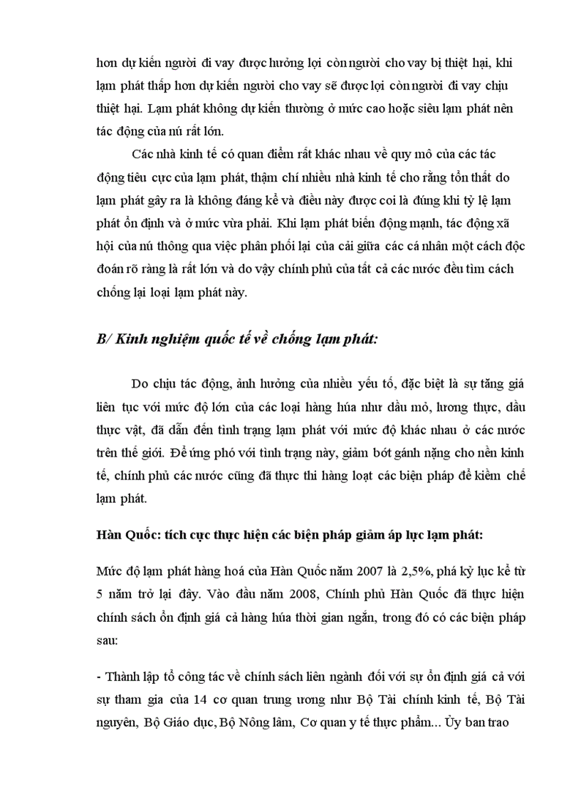 image for page Đánh giá các giải pháp kiềm chế lạm phát của chính phủ VN năm 2008