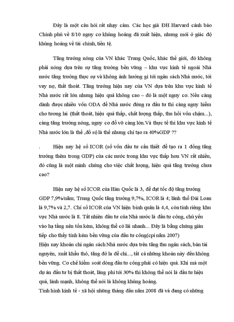 image for page Đánh giá các giải pháp kiềm chế lạm phát của chính phủ VN năm 2008