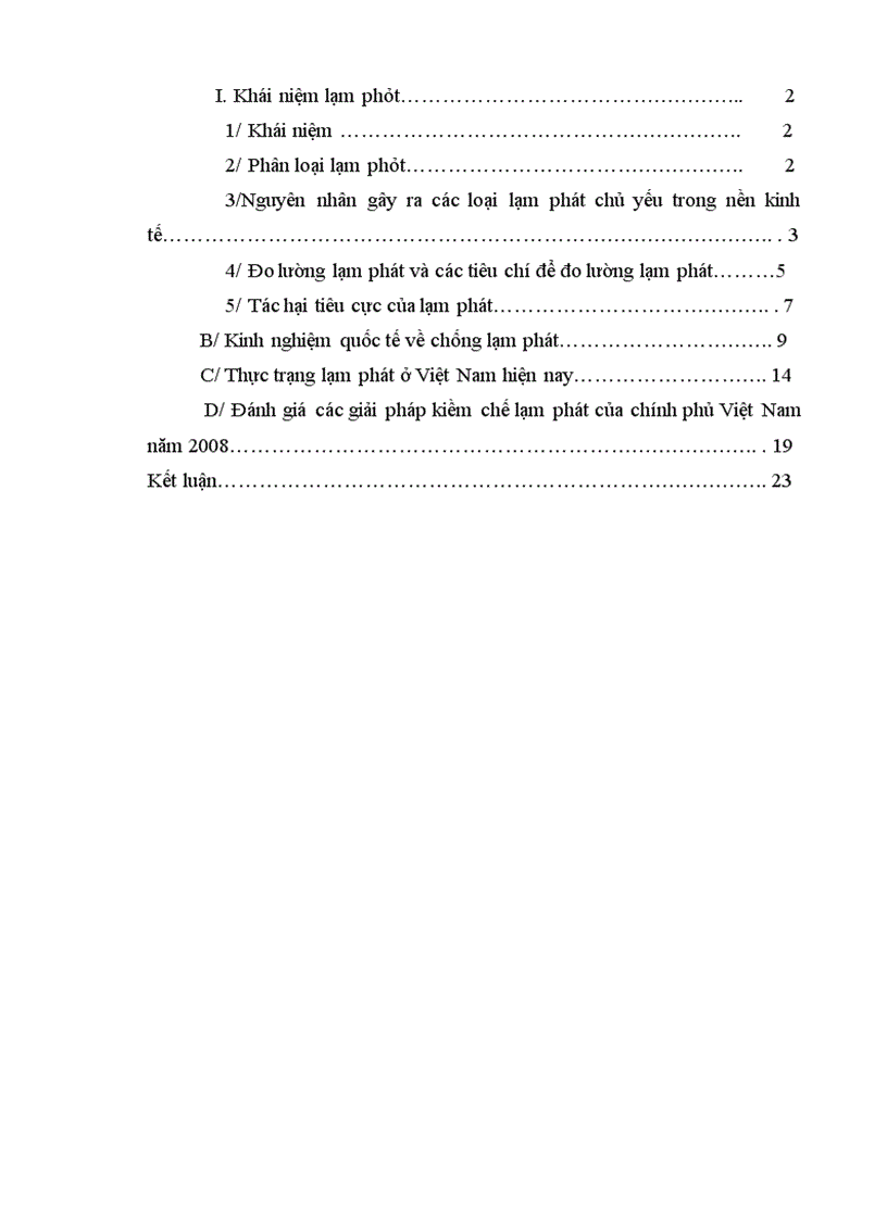 image for page Đánh giá các giải pháp kiềm chế lạm phát của chính phủ VN năm 2008